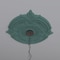 Ekena Millwork Attica PVC Medallion (Canopies up to 6 3/4"), 19"OD x 3 1/2"ID x 1"P, Metallic Sea Mist CMP19ATFSM - alternate 9